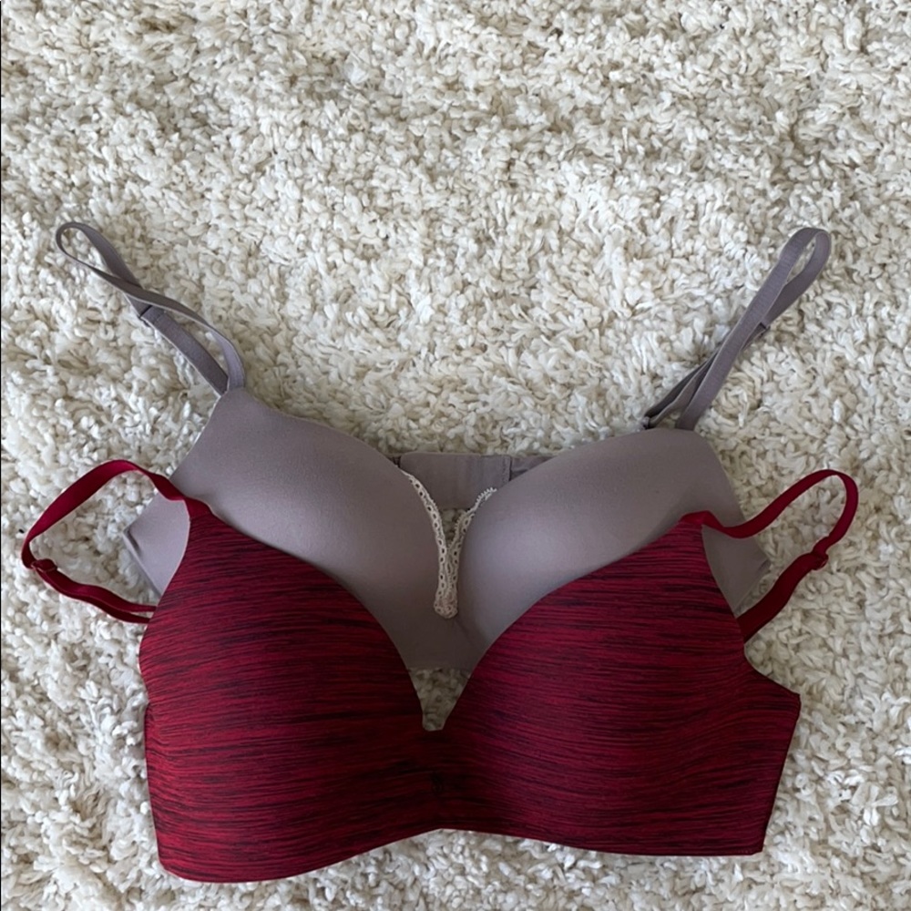 Pink Bundle of wireless bras